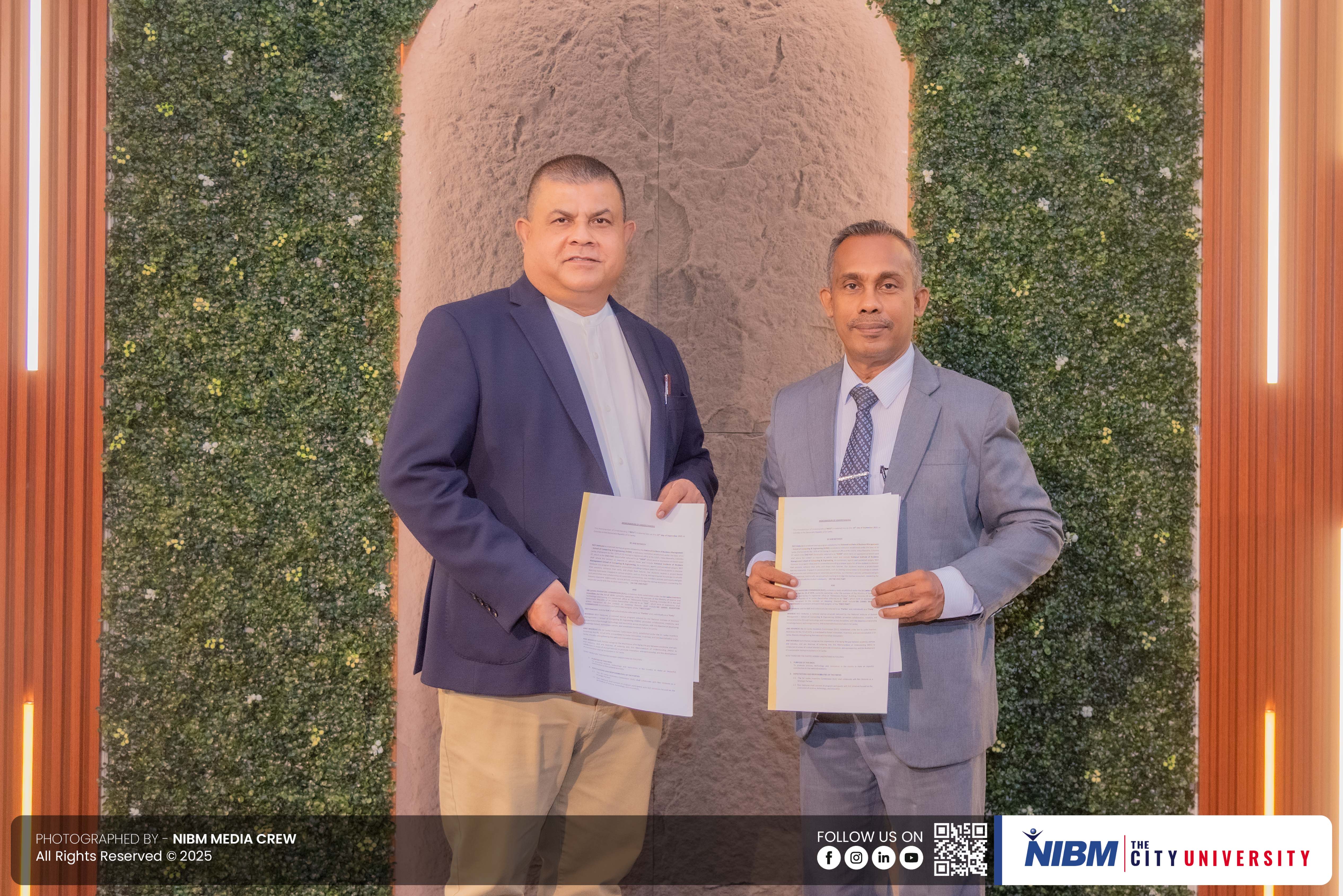 "Partnership with Sri Lanka Inventors Commission"