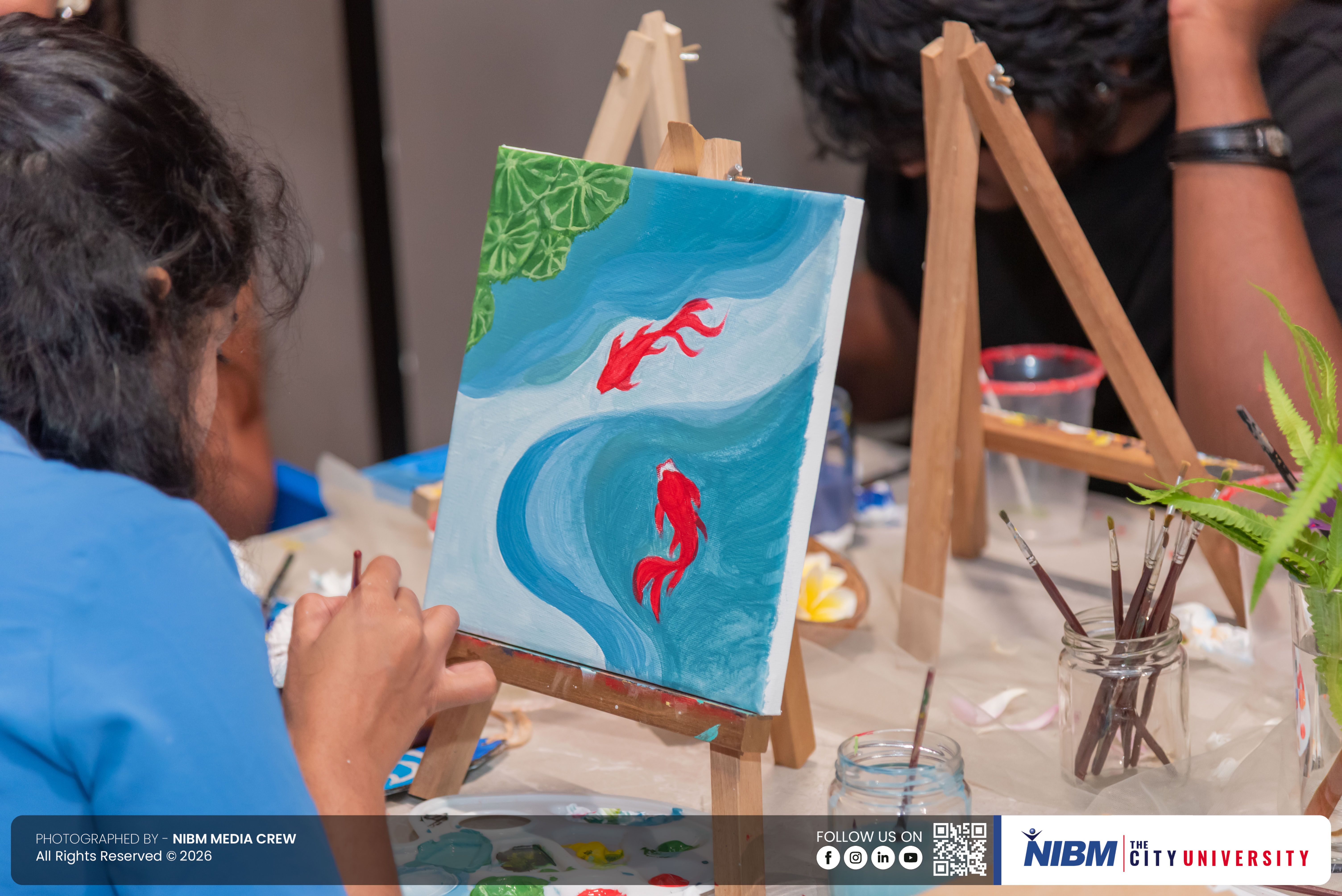"Sip and Paint - School of Languages"