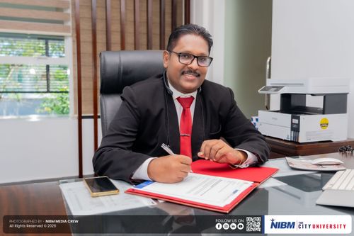 Welcoming Dr. E. N. Chinthake Perera as the new Chairman of NIBM